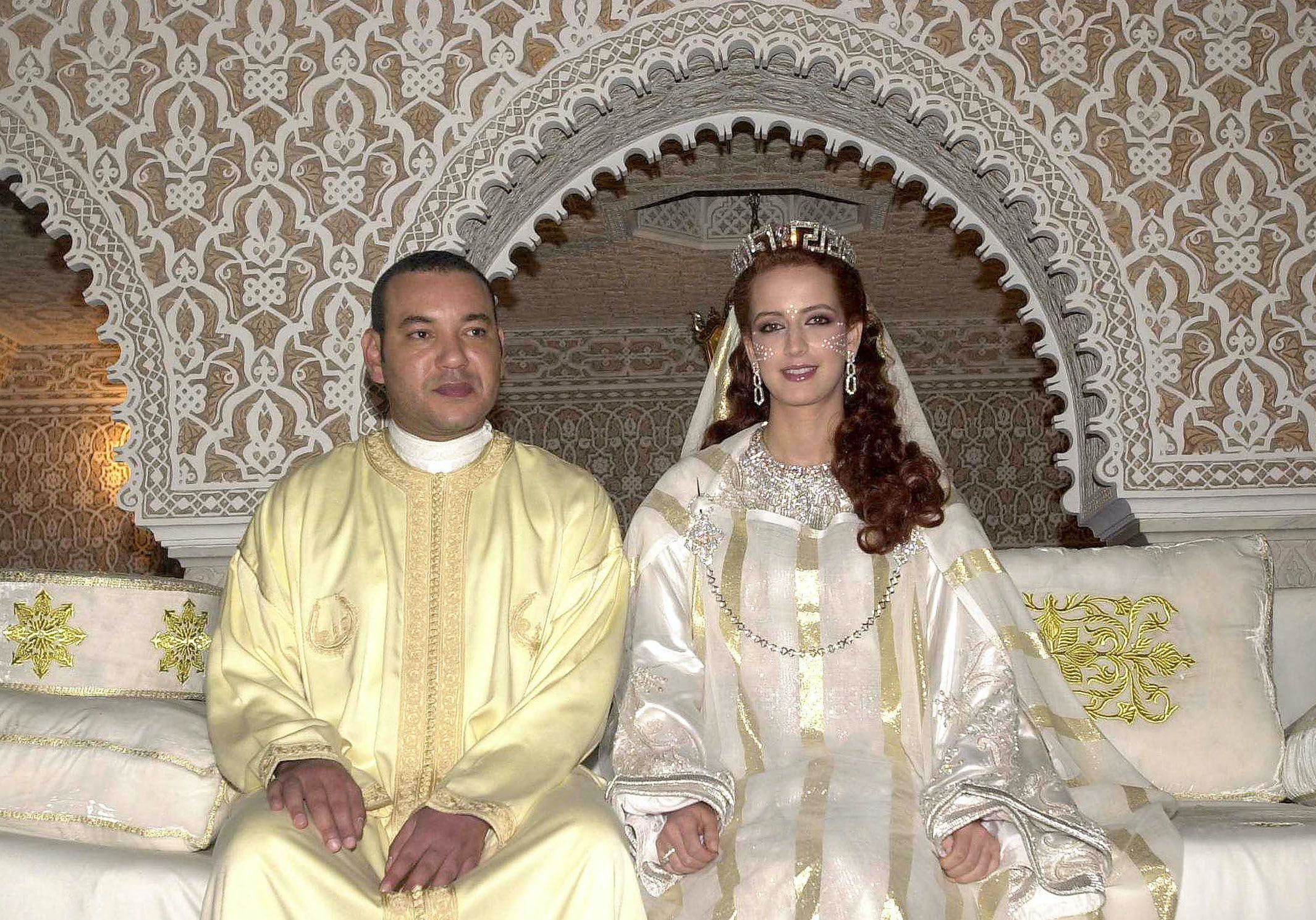 Le Roi Du Maroc Et Sa Deuxième Femme