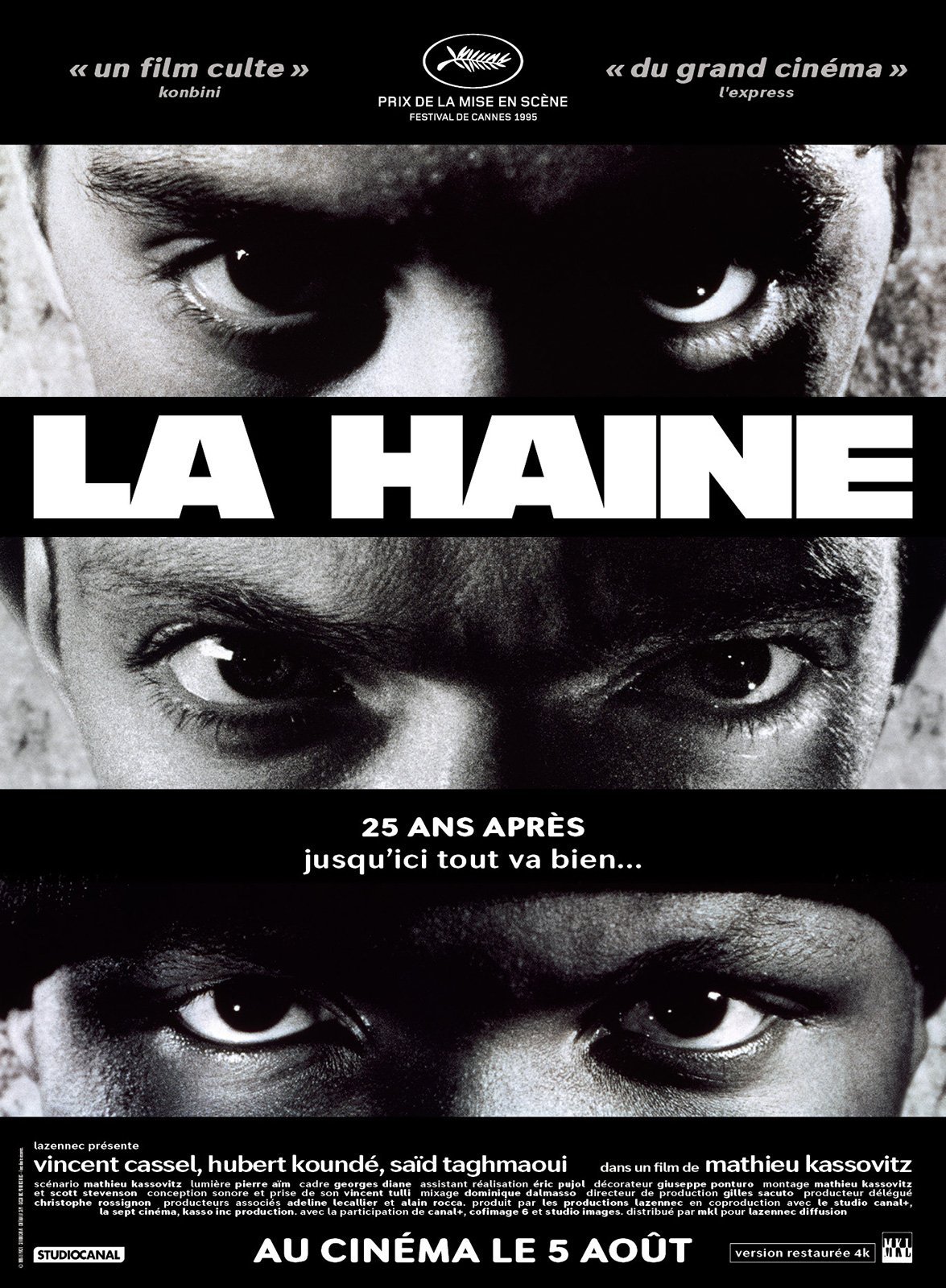 Comment Vincent Cassel a t il contribue au succes du film La Haine