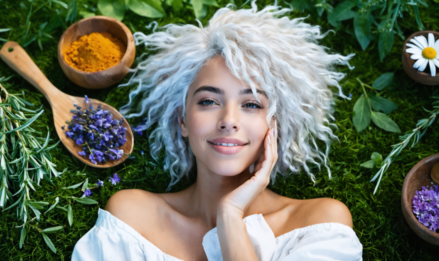 Cheveux blancs : Découvrez les astuces naturelles des colorations végétales pour un éclat retrouvé