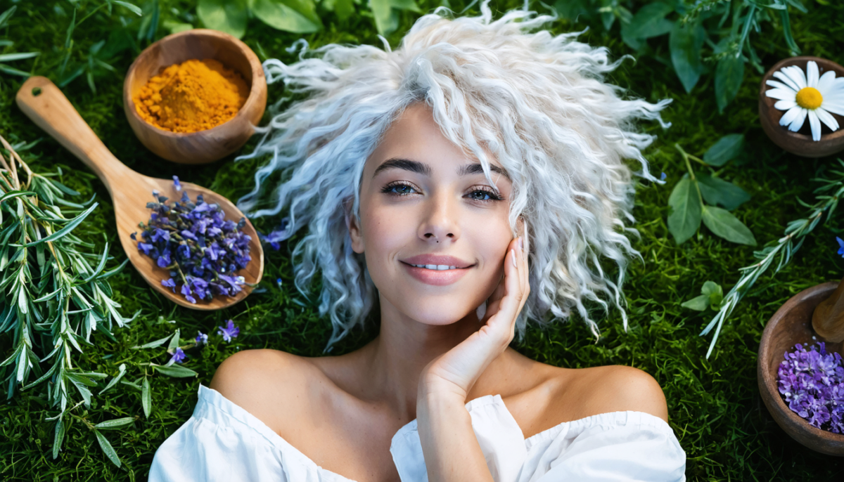 découvrez comment sublimer vos cheveux blancs grâce aux colorations végétales naturelles et retrouvez un éclat lumineux en toute douceur.