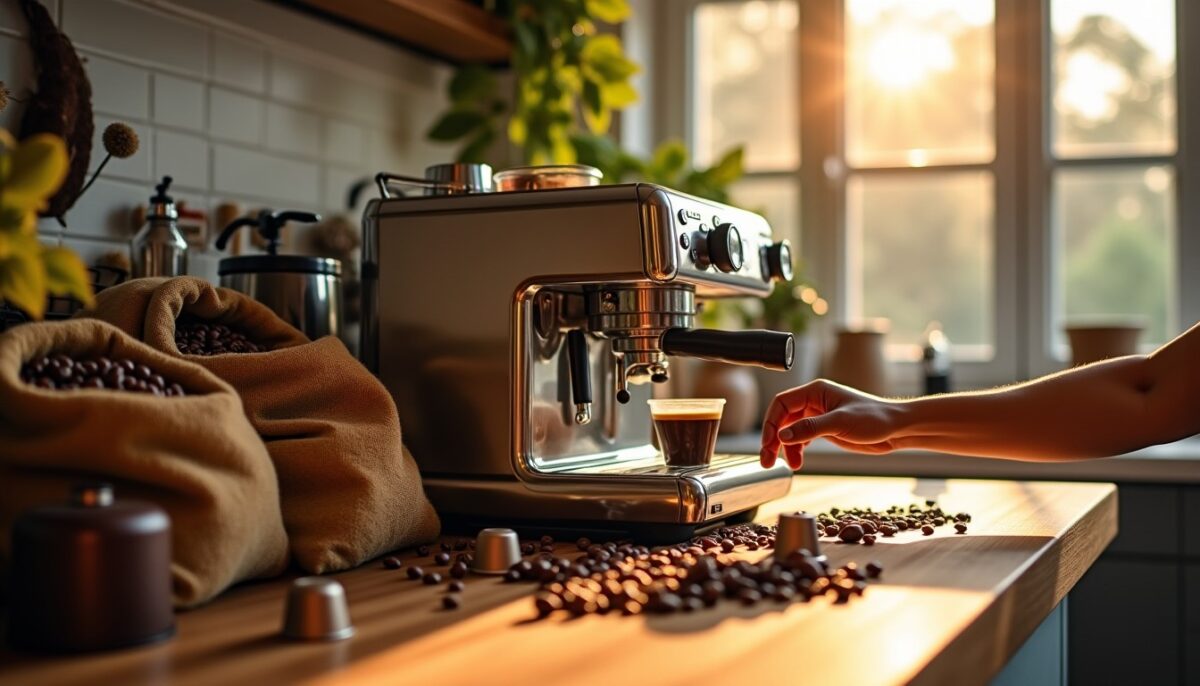 De la capsule au grain : maîtrisez l'art de l'expresso maison en toute simplicité