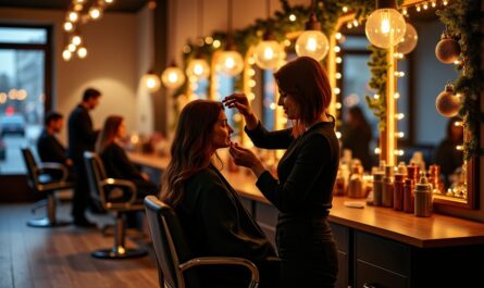 Noël 2025 à Marseille : Offres exclusives pour un salon de coiffure festif et tendance