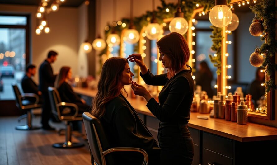 Noël 2025 à Marseille : Offres exclusives pour un salon de coiffure festif et tendance