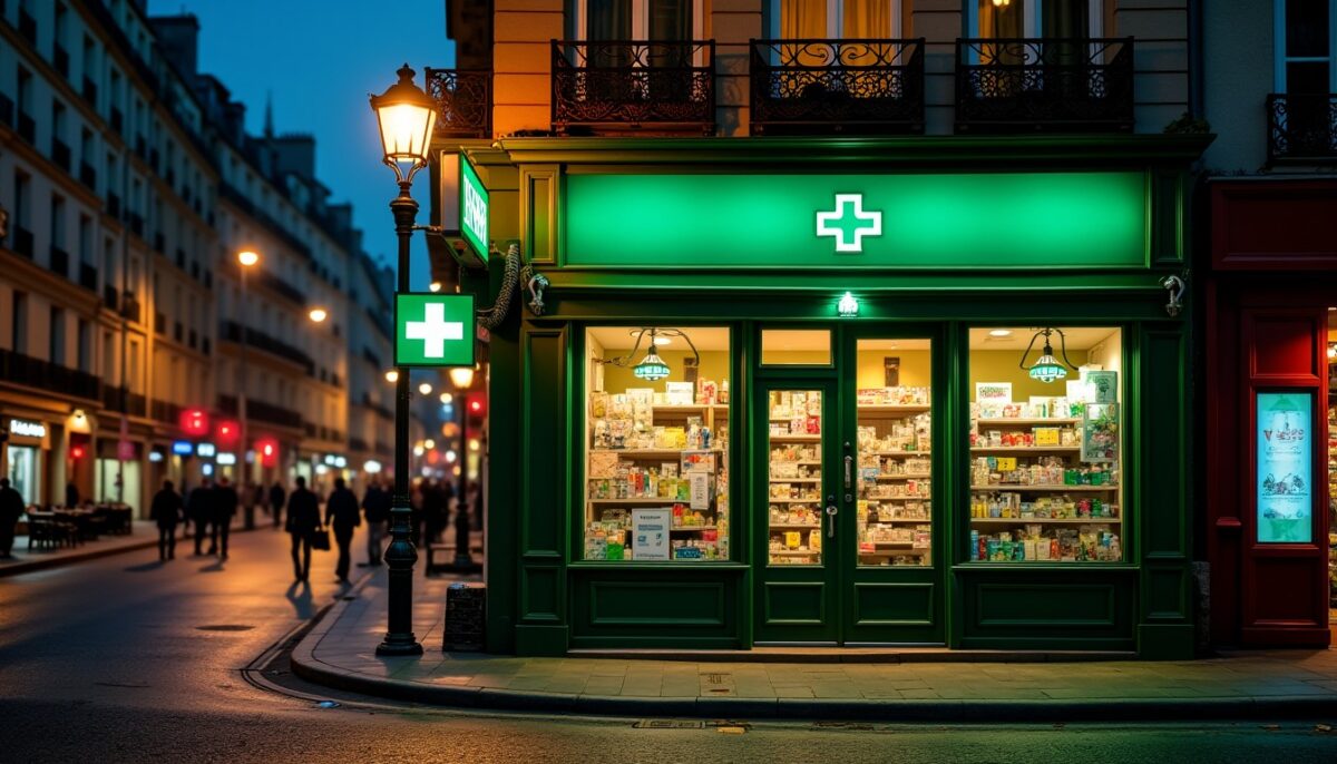 Pharmacie de garde à Paris : astuces pour dénicher une officine ouverte la nuit