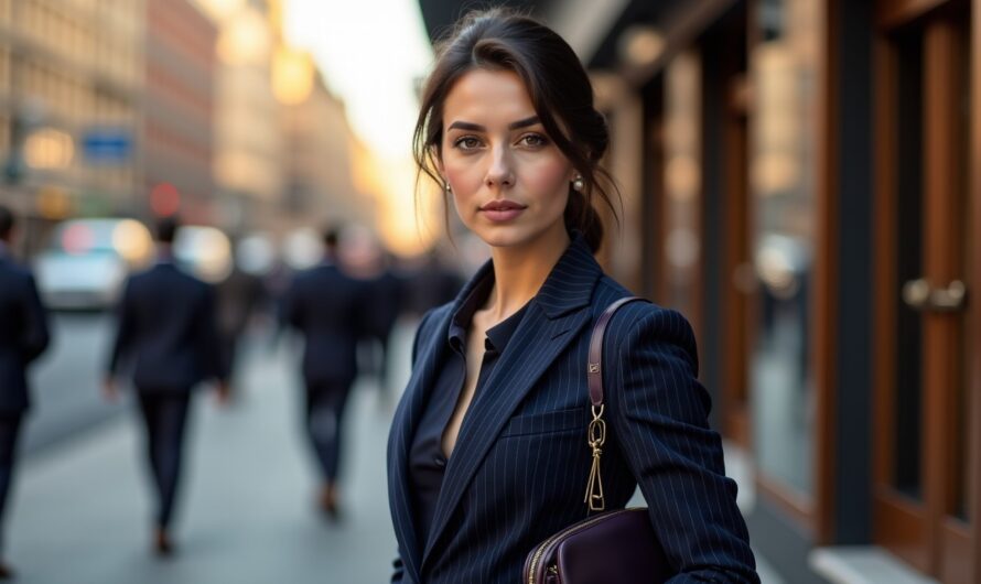 Élégance assurée : découvrez l&rsquo;ensemble tailleur chic pour femme